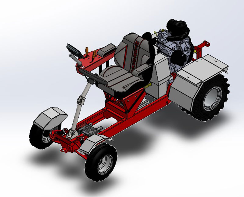 Quarter Scale Tractor model
