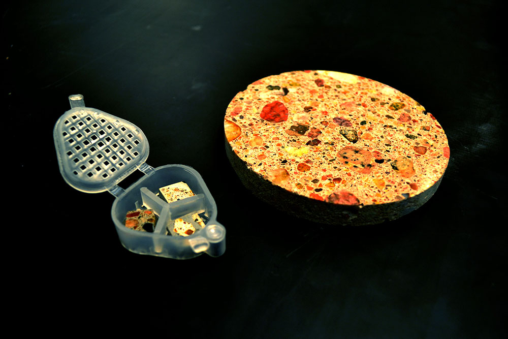 The microstructure of various concrete mixtures is being tested and modeled in multiple scales by a team of UNL engineers that is led by Yong-Rak Kim, professor of civil engineering, and Joseph Turner, Robert W. Brightfelt professor of mechanical and materials engineering.