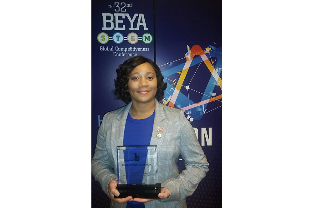Terri Norton, associate professor of construction engineering, received the Educational Leadership -- College-Level Promotion of Education Award for her work in promoting STEM educational opportunities.