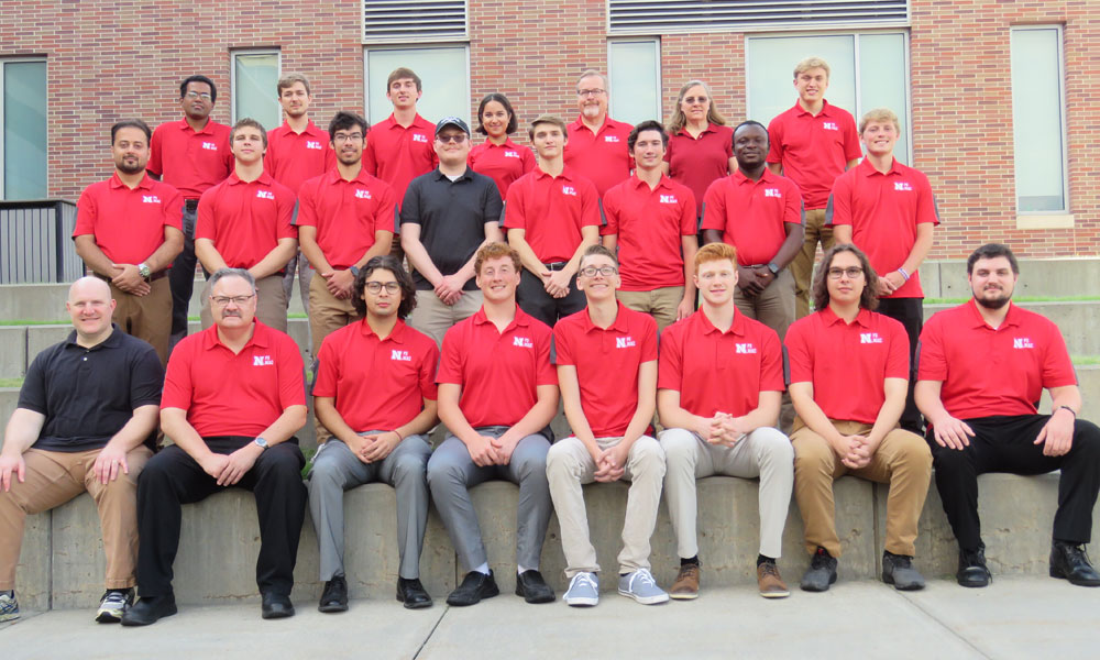 A picture of students and faculty that are part of the Partners in Pollution Prevention program at the University of Nebraska-Lincoln