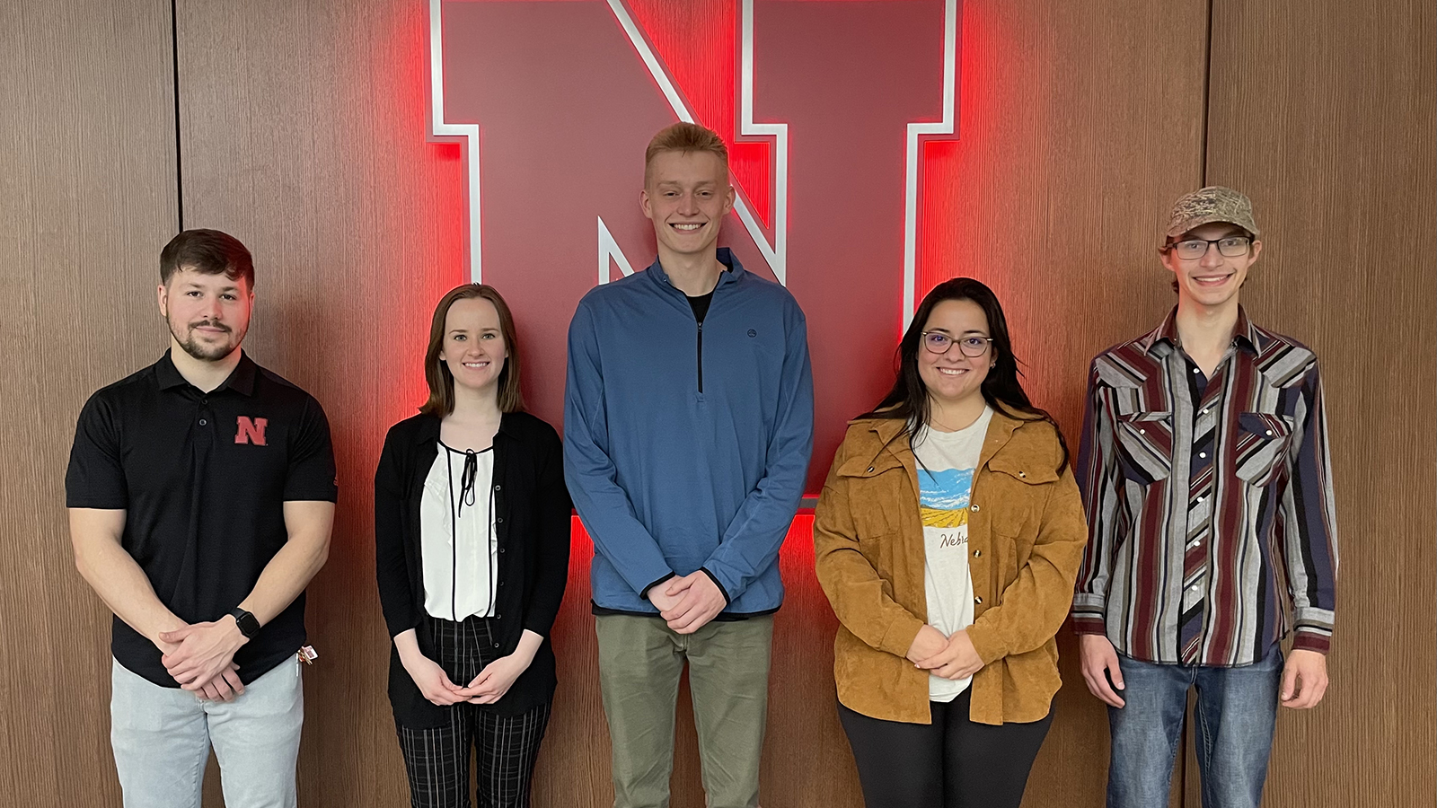 Team members include Maddie Carpenter, Elise Gamble, Thomas Hudson, Trevor Kaslon, and Andrew Weigel.