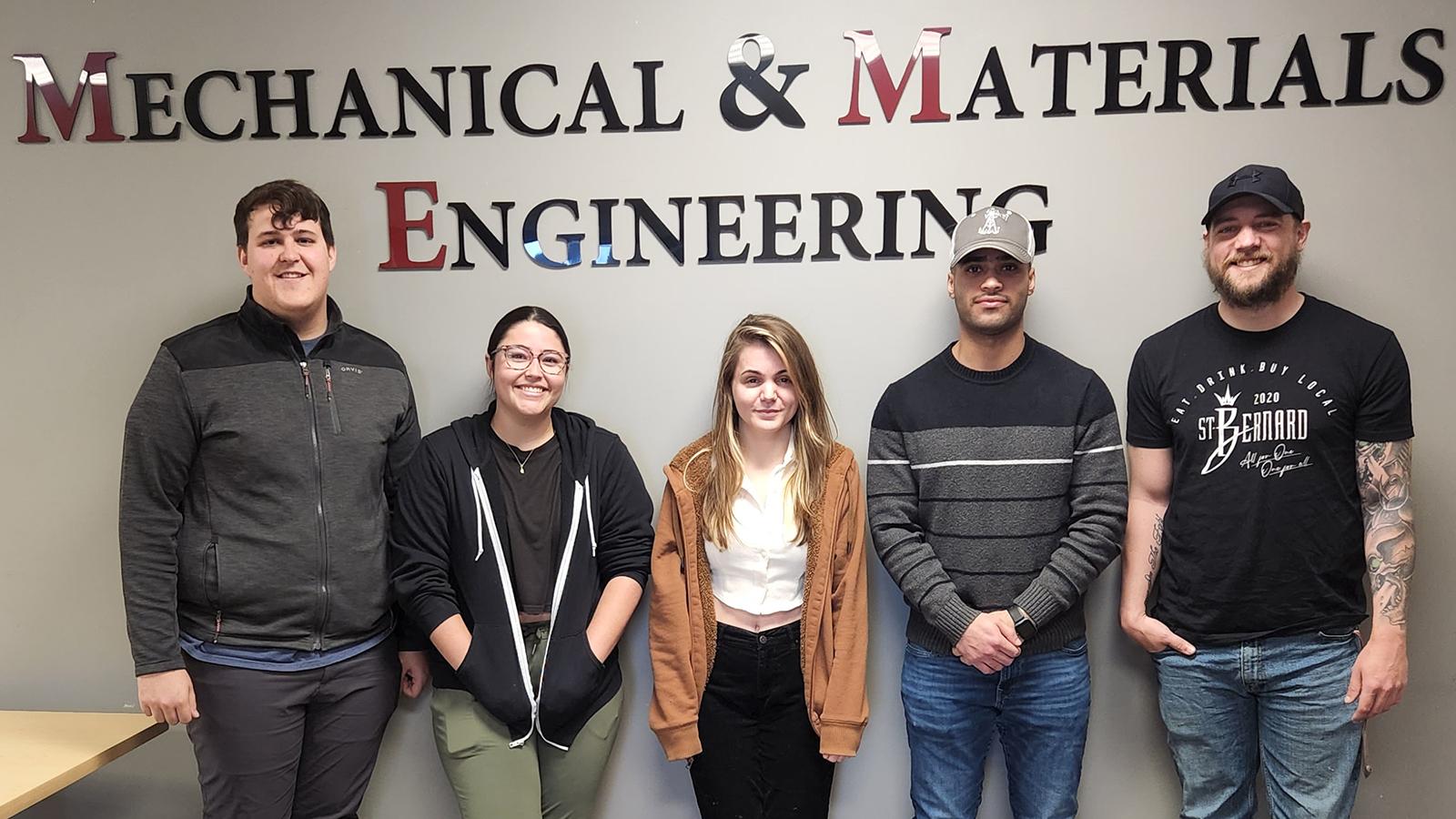 Team members include Mohsin Al Bargain, Ahmed Al Rajah, Jay Allen, Samantha Bannister, Alexander Eisele, and Alexandria Persing.