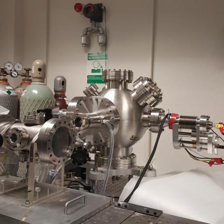 Laser assisted CVD chamber