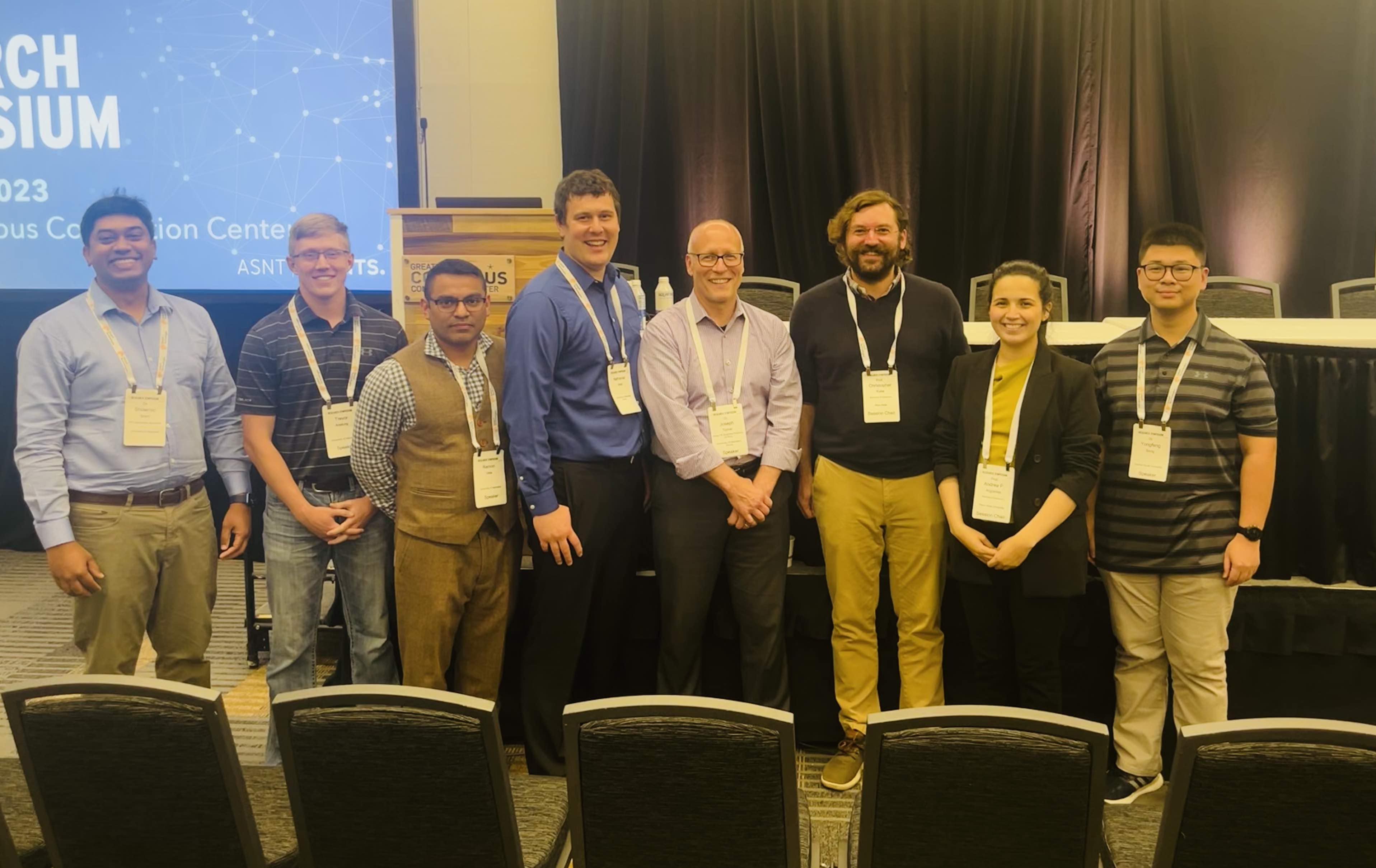 Picture of Turner group at ASNT