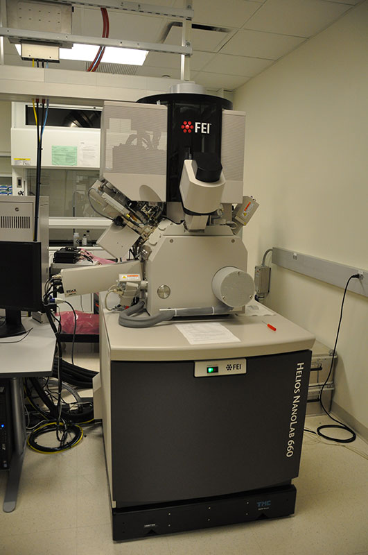 Photo of FEI Helios FIB/SEM 660