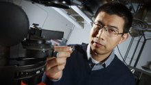 Ruigio Yang, assistant professor of mechanical and materials engineering